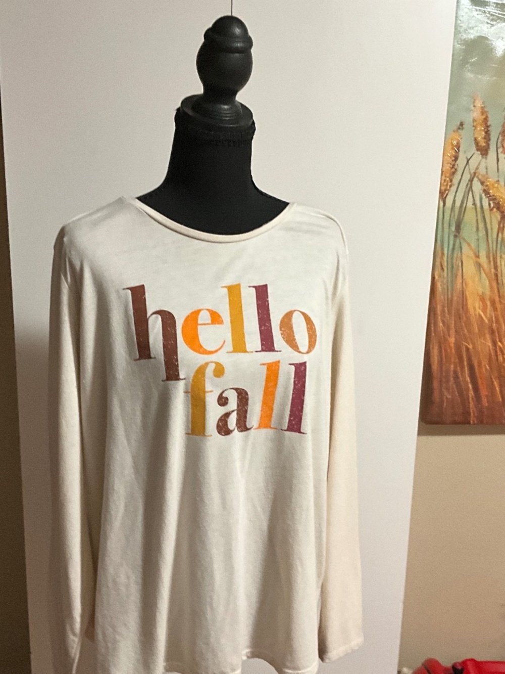 Women’s Fall Tee Shirt- XL